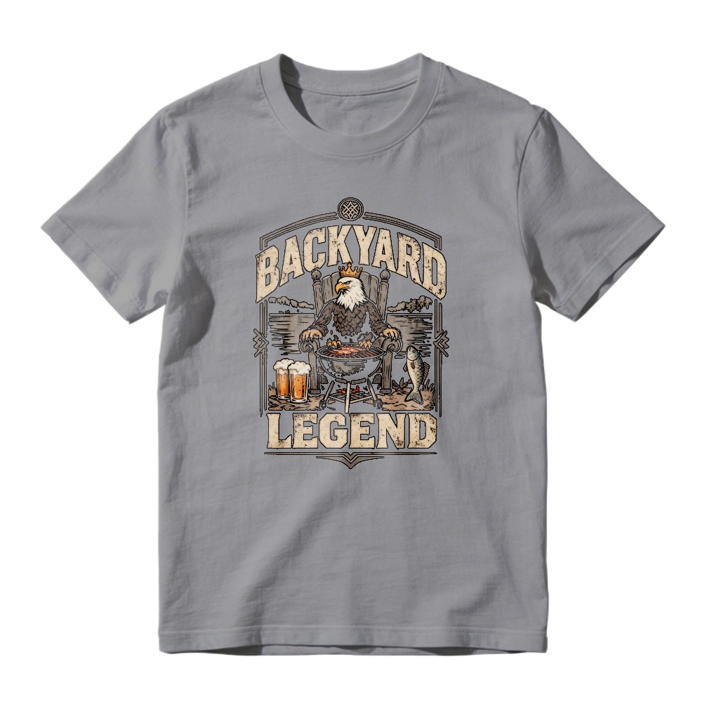Backyard Legend Eagle Grilling Beer Unisex Classic T-shirt