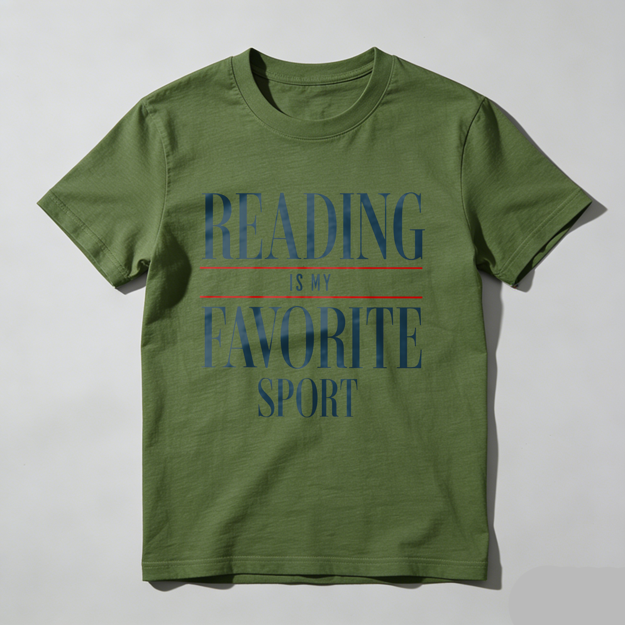 Wardrobecart Reading Is My Favorite Sport Tshirt