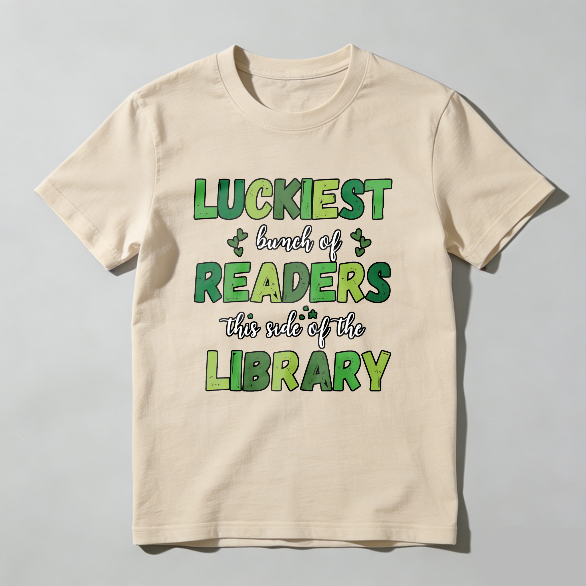 Wardrobecart Luckiest Bunch Of Readers This Side Of The Library tshirt