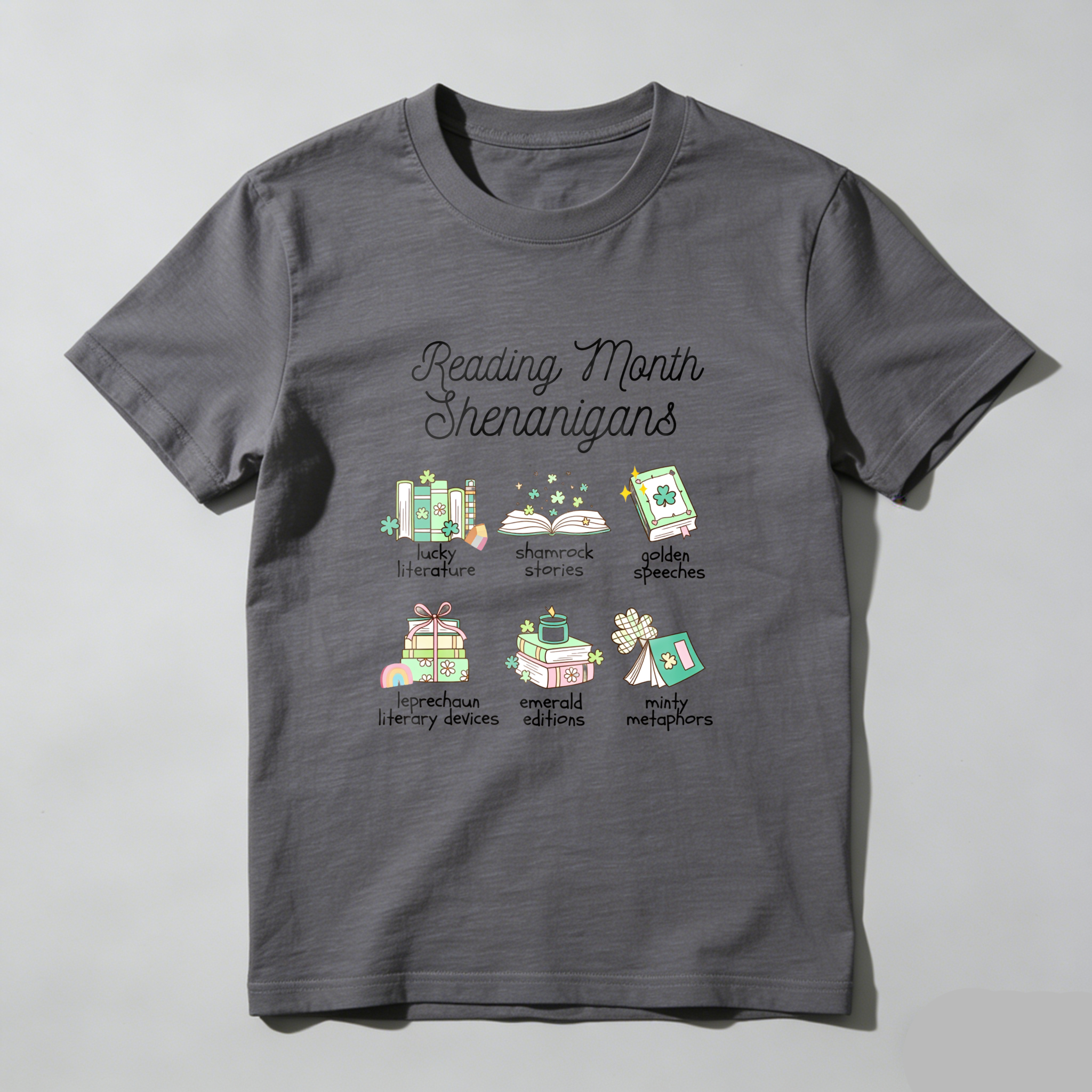 Wardrobecart Reading Month Shenanigans Tshirt