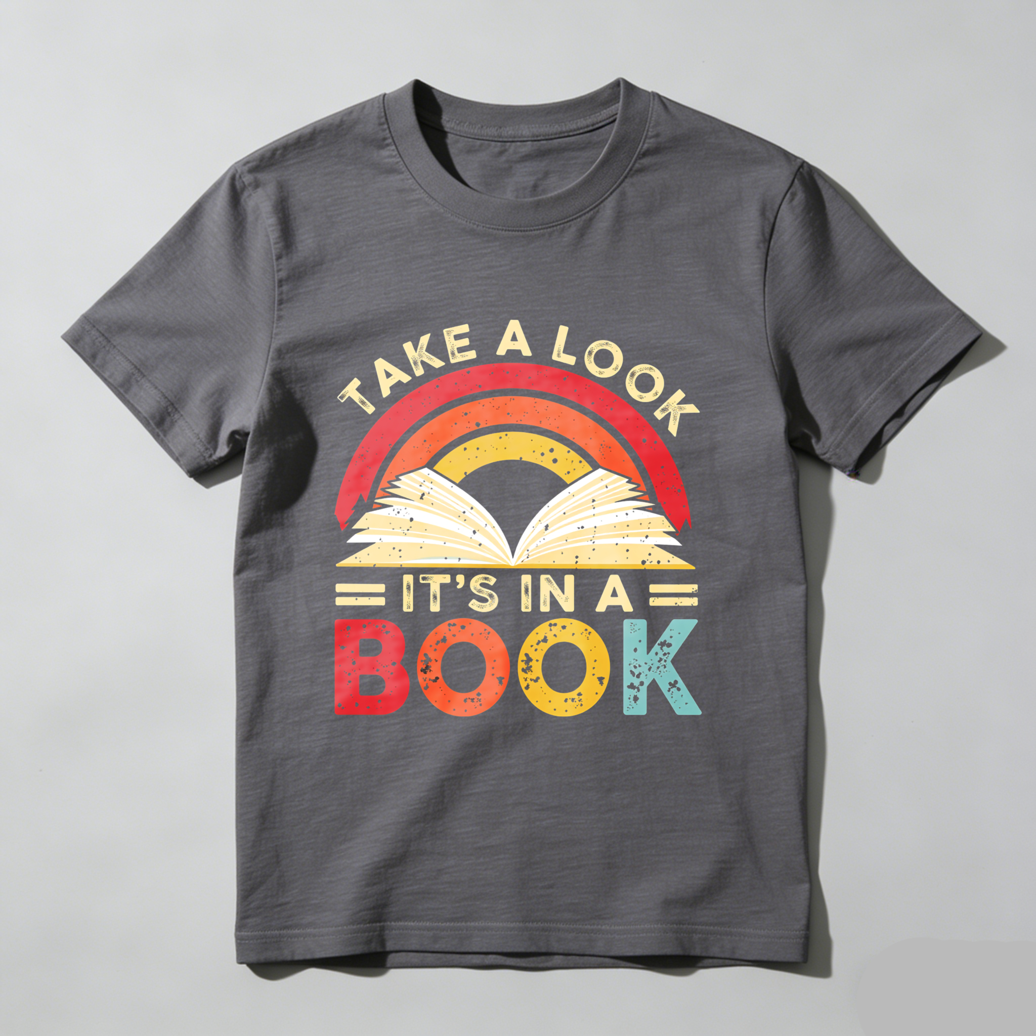 Wardrobecart Take A Look Its In A Book Tshirt