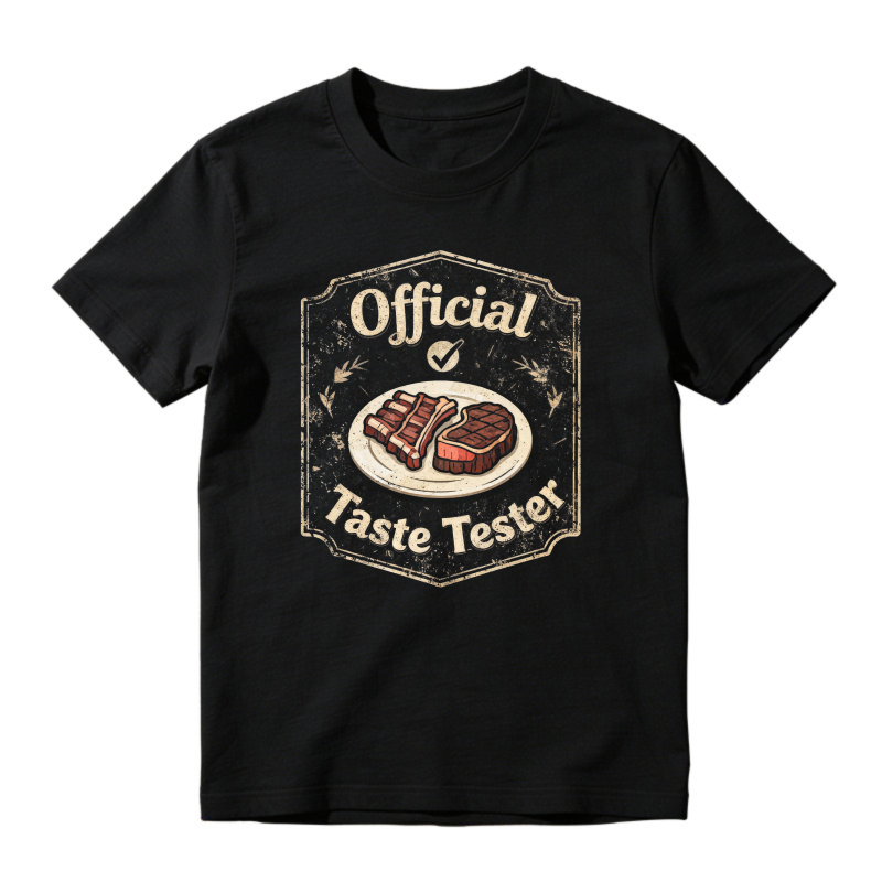 Official Taste Tester Steak Foodie Graphic Unisex Classic T-shirt