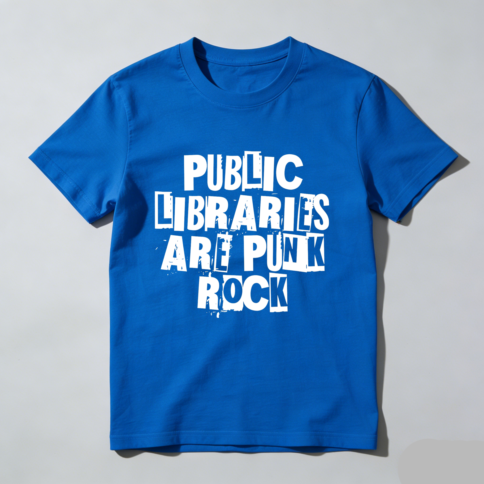 Wardrobecart Public Libraries Are Punk Rock Tshirt