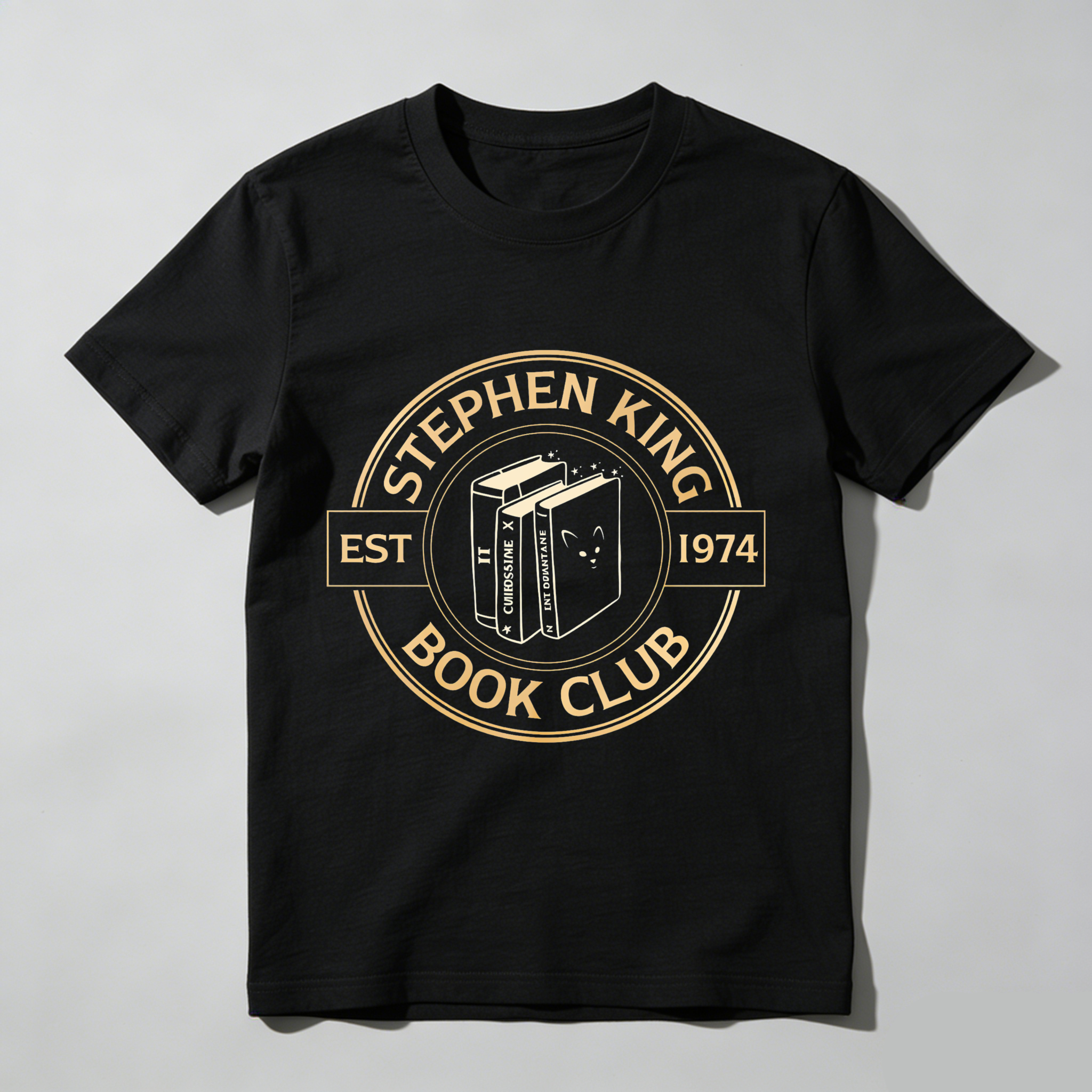Wardrobecart Stephen King Book Club Established 1974 Tshirt