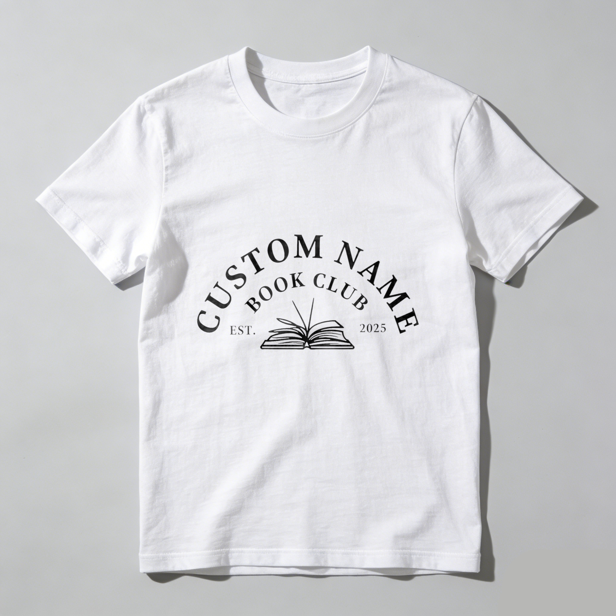 Wardrobecart Name Book Club Est 2025 Tshirt