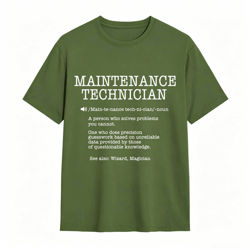 Maintenance Technician Repair Worker Handyman T-Shirt