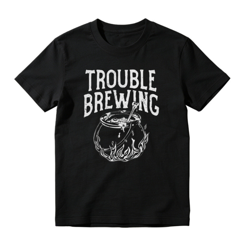 Trouble Brewing Cauldron Graphic T-shirt