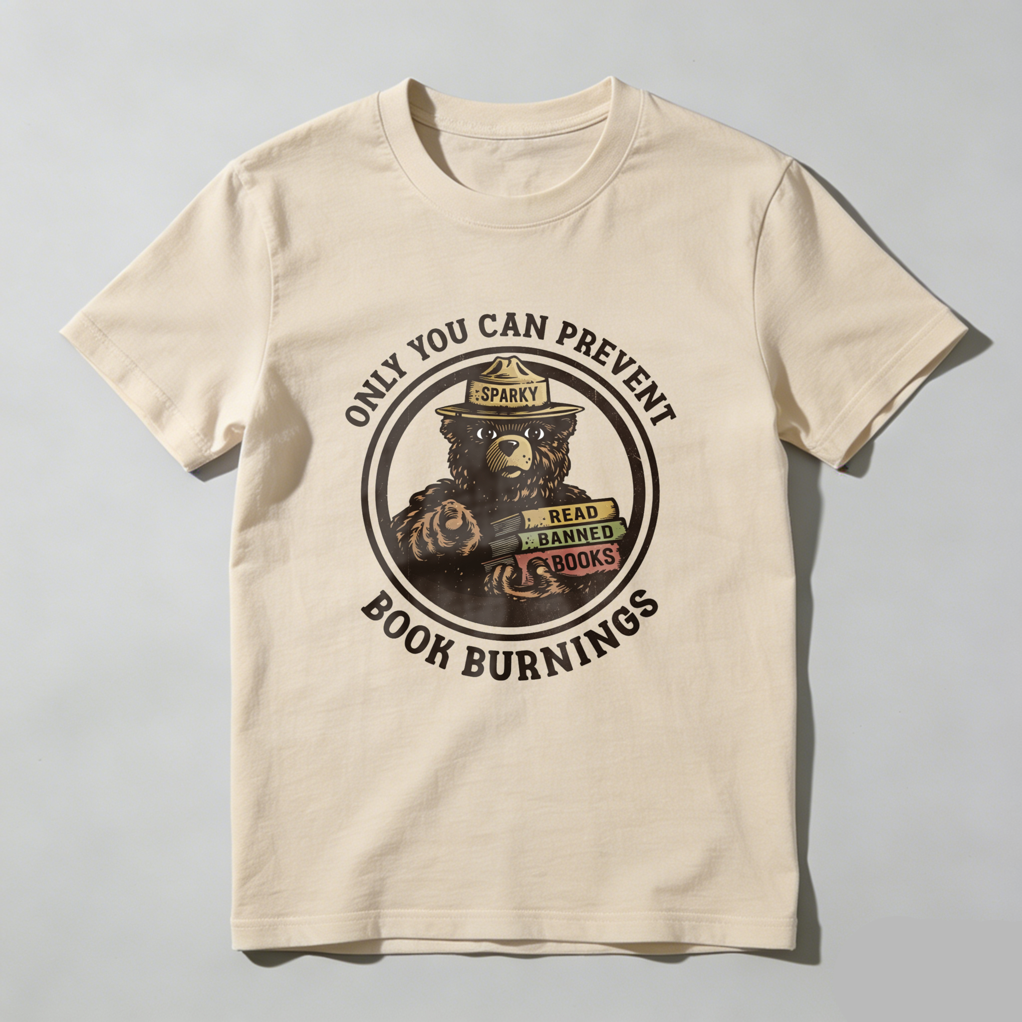 Wardrobecart Only You Can Prevent Book Burnings Tshirt