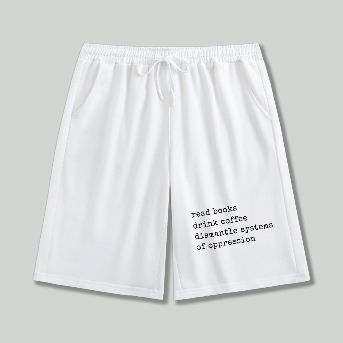 Wardrobecart Read Books Drink Coffee Dismantle Systems Of Oppression Shorts