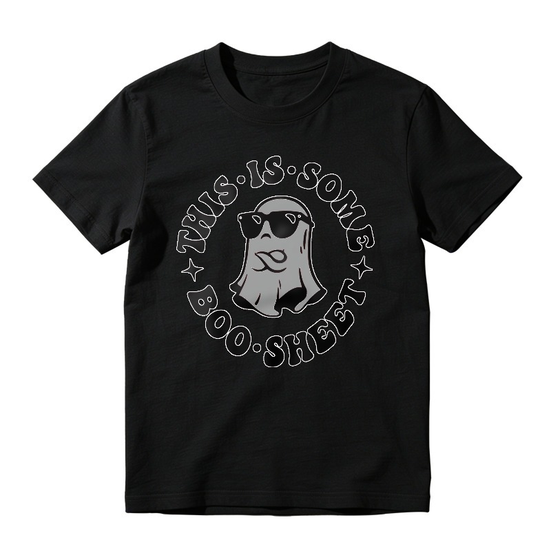 Funny Ghost Wearing Sunglasses This Is Some Boo Sheet, Unisex Classic T-shirt