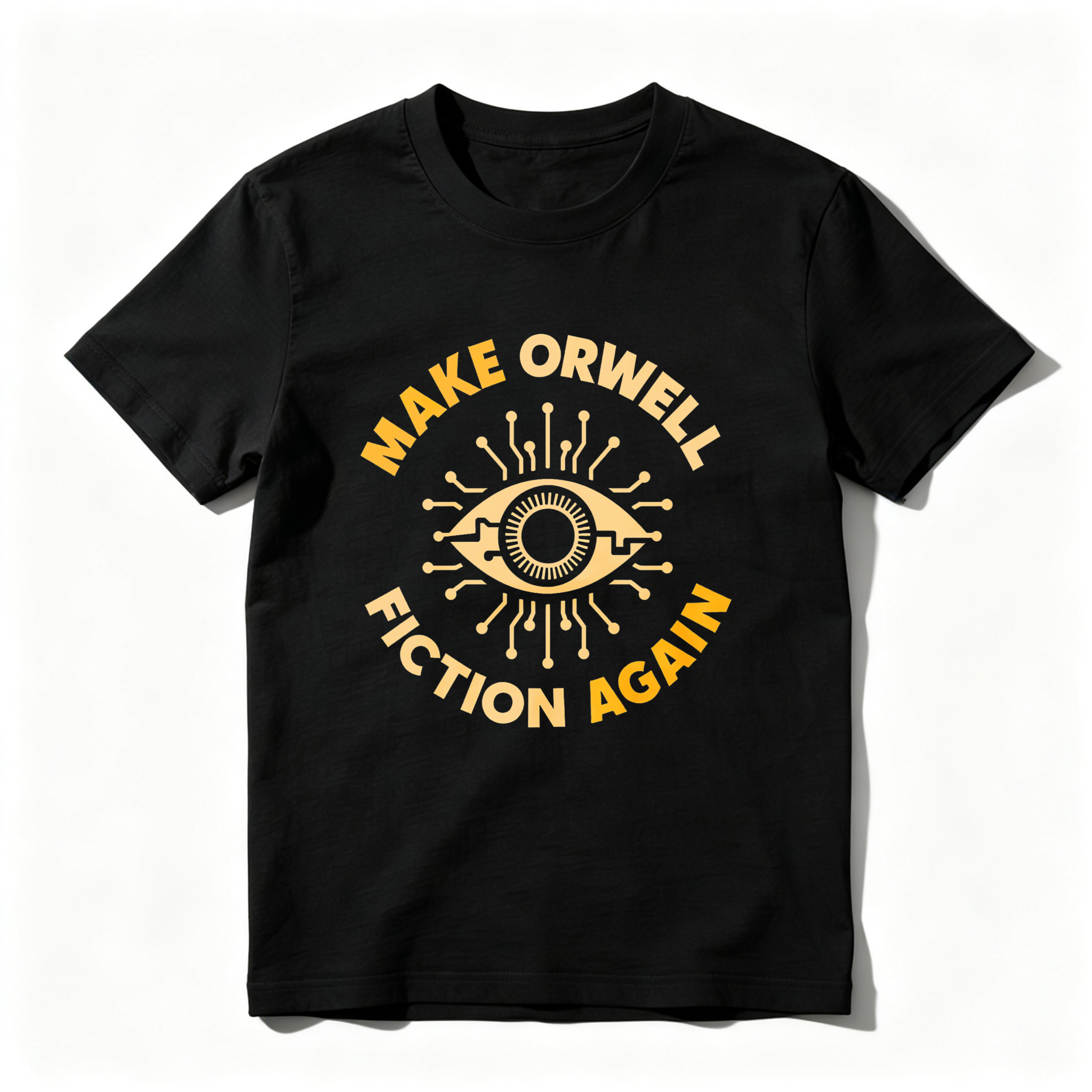 Wardrobecart Make Orwell Fiction Again Eye Symbol tshirt