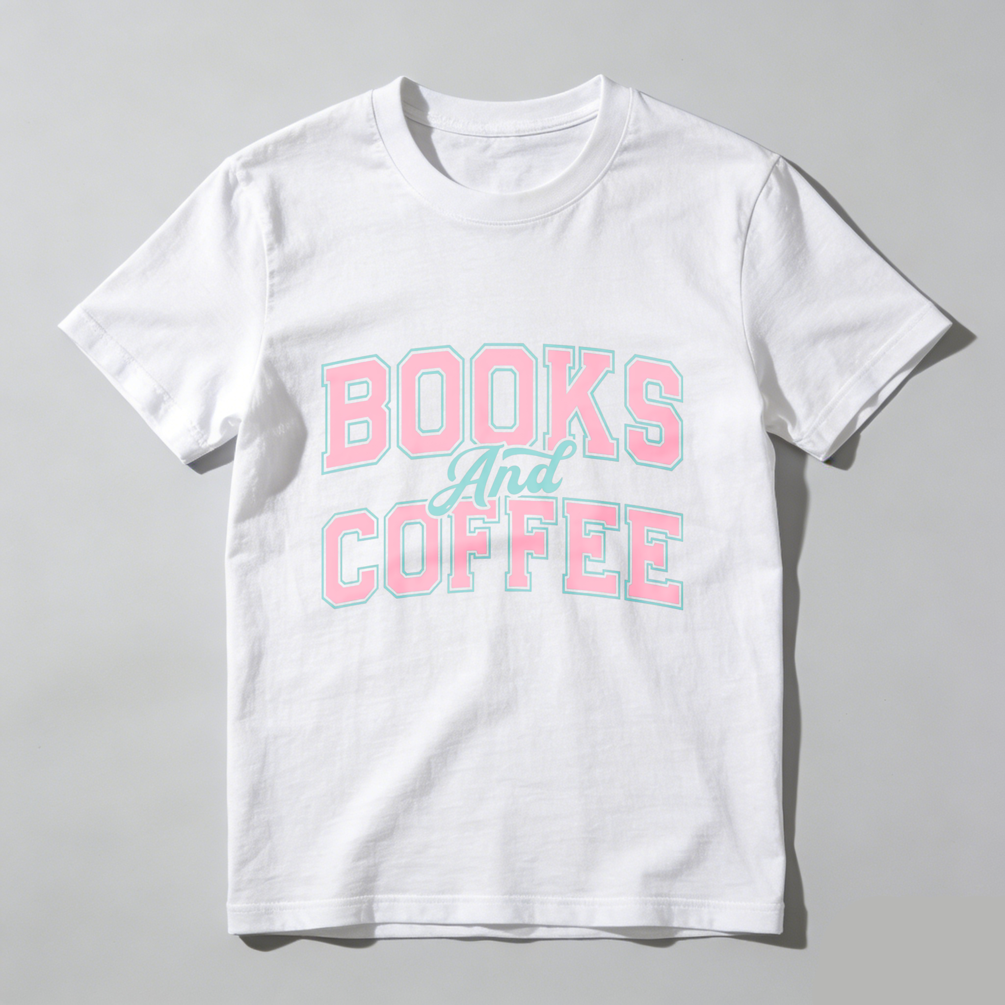 Wardrobecart Books And Coffee Tshirt
