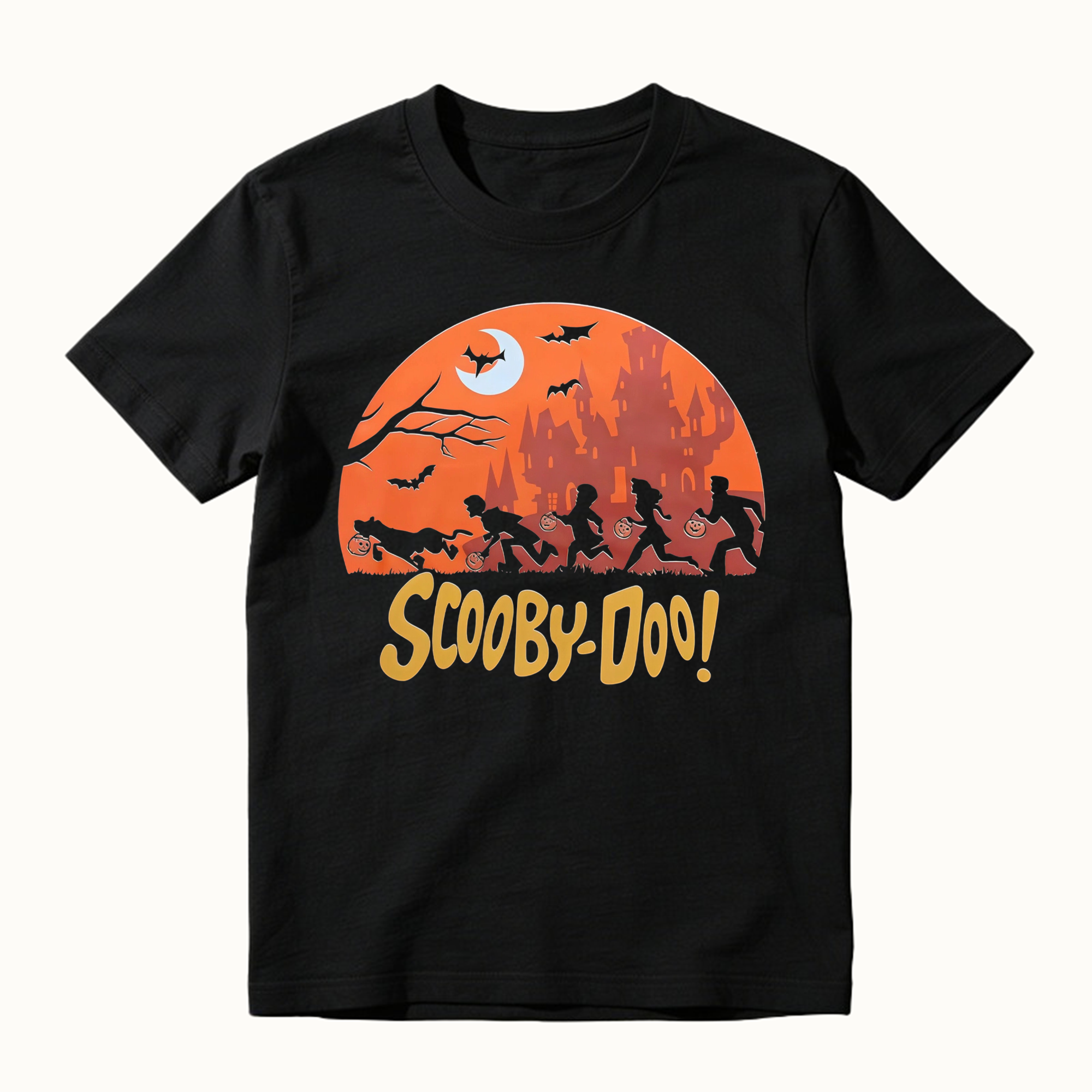 Running At Halloween Night T-Shirt