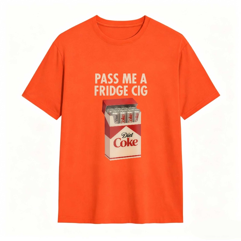 Pass Me A Fridge Cig Diet Coke Box Graphic Unisex Classic T-shirt
