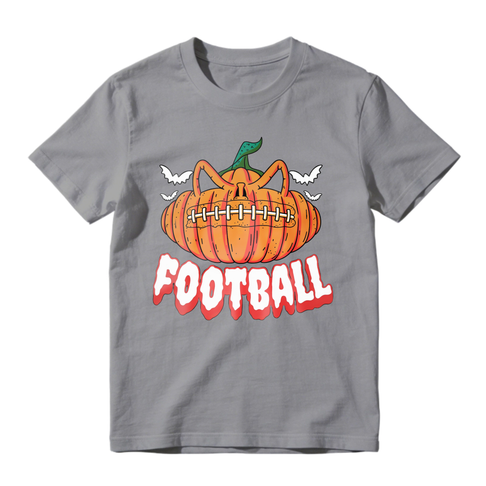 Halloween Pumpkin Football Graphic Unisex Classic T-shirt
