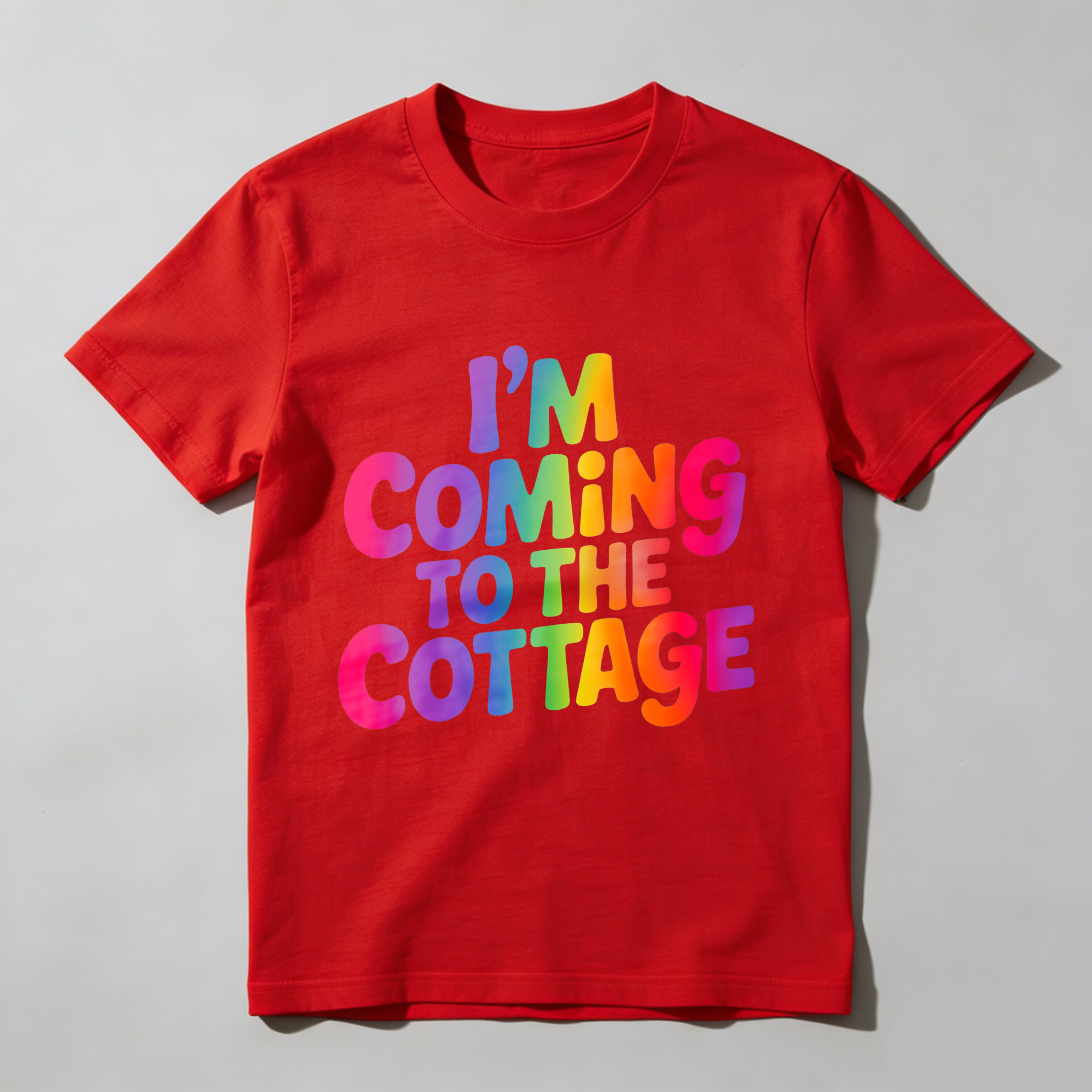 Wardrobecart I'm Coming To The Cottage Tshirt