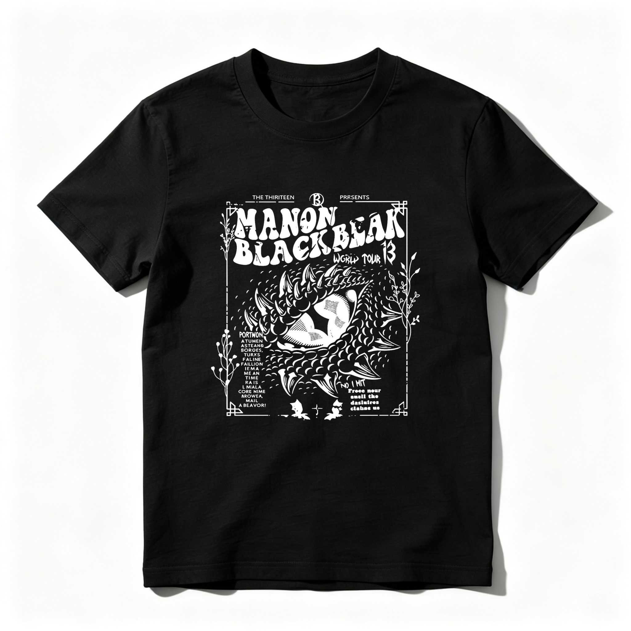Wardrobecart Manon Blackbeak World Tour 13 Tshirt