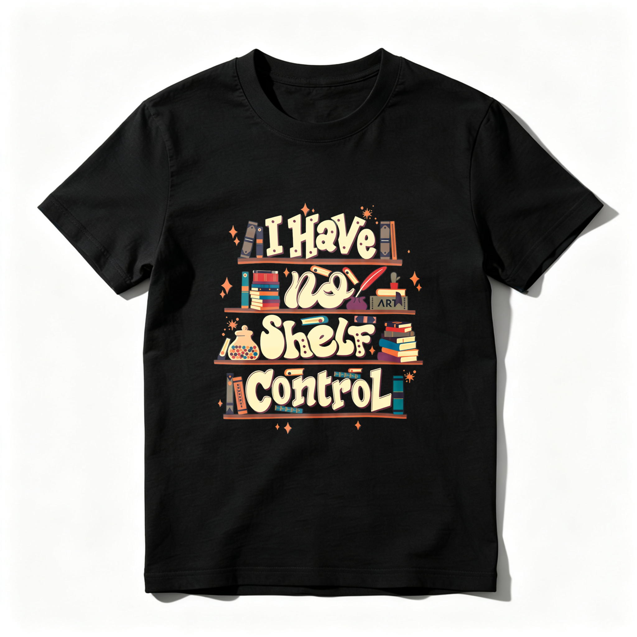 Wardrobecart I Have No Shelf Control Tshirt