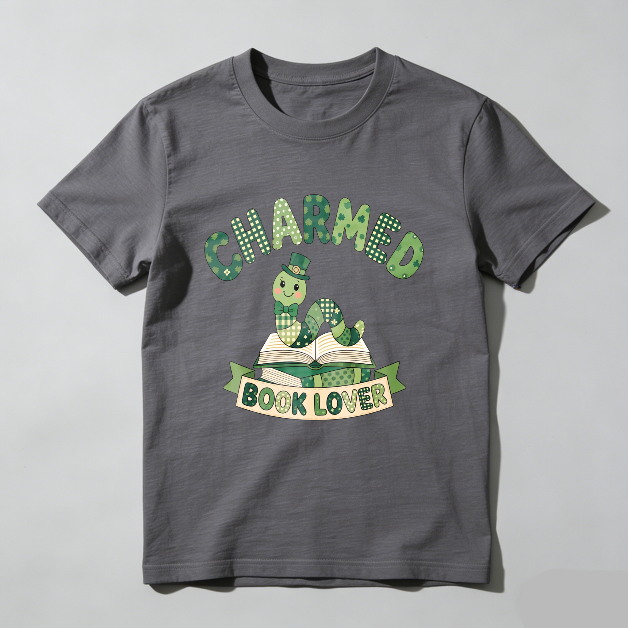 Wardrobecart Charmed Book Lover Snake Reading tshirt