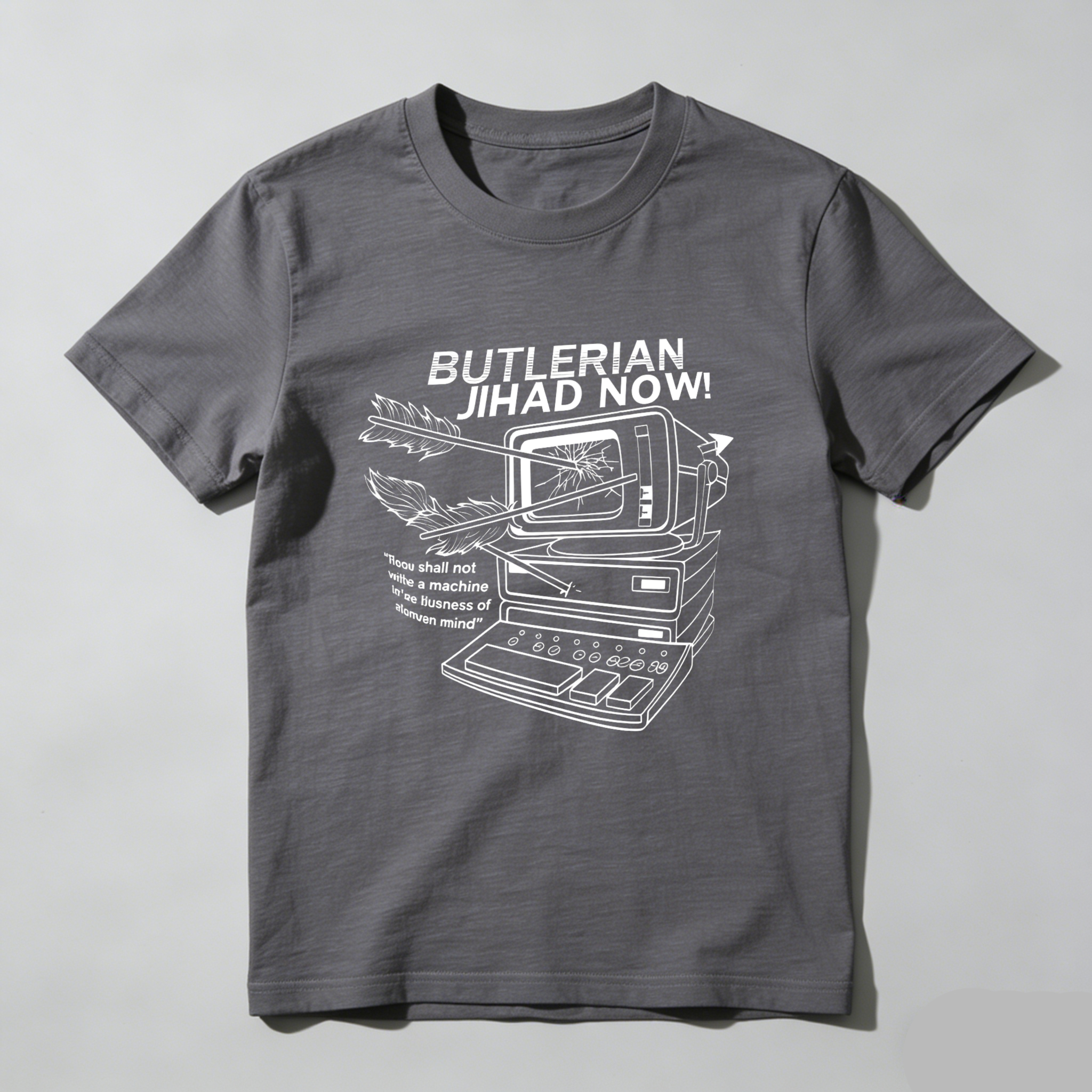 Wardrobecart Butlerian Jihad Now Machine Rebellion Tshirt