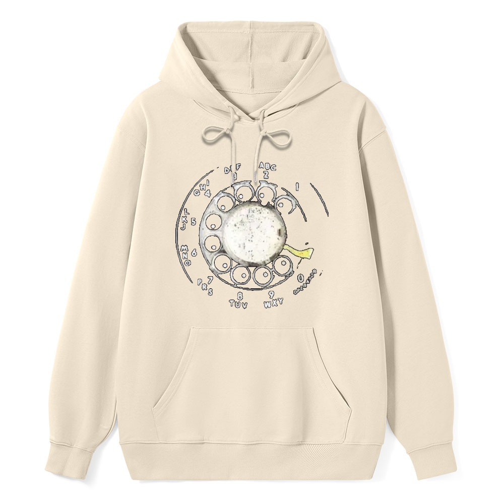 Retro Telephone Dial Design T-shirt