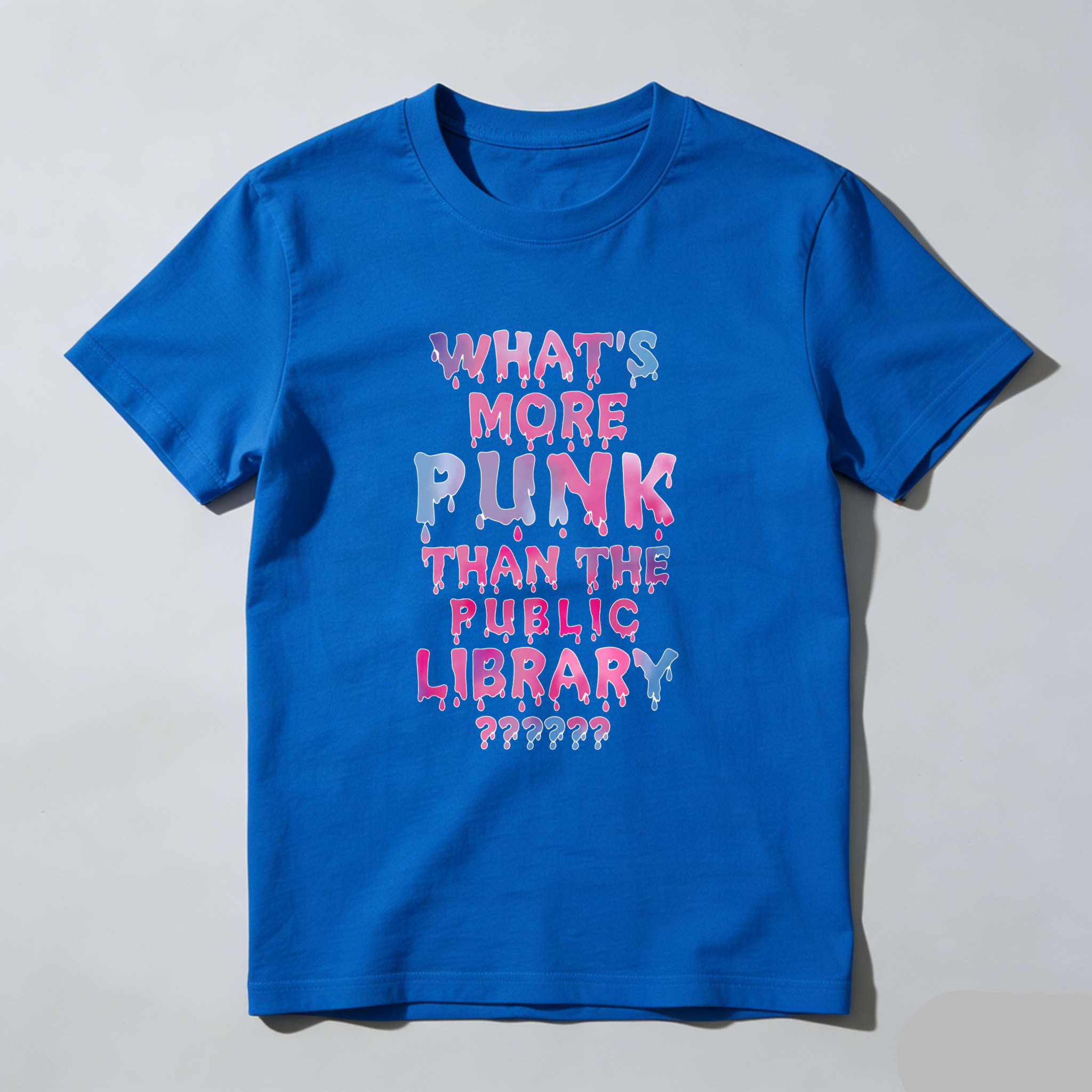Wardrobecart What's More Punk Than The Public Library Tshirt