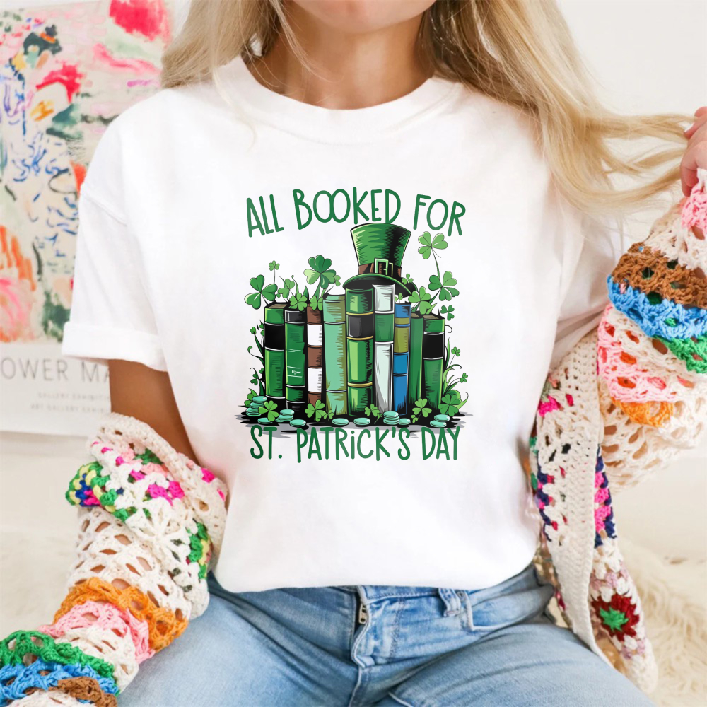 WardrobecartAll Booked For St Patrick's Day Tshirt