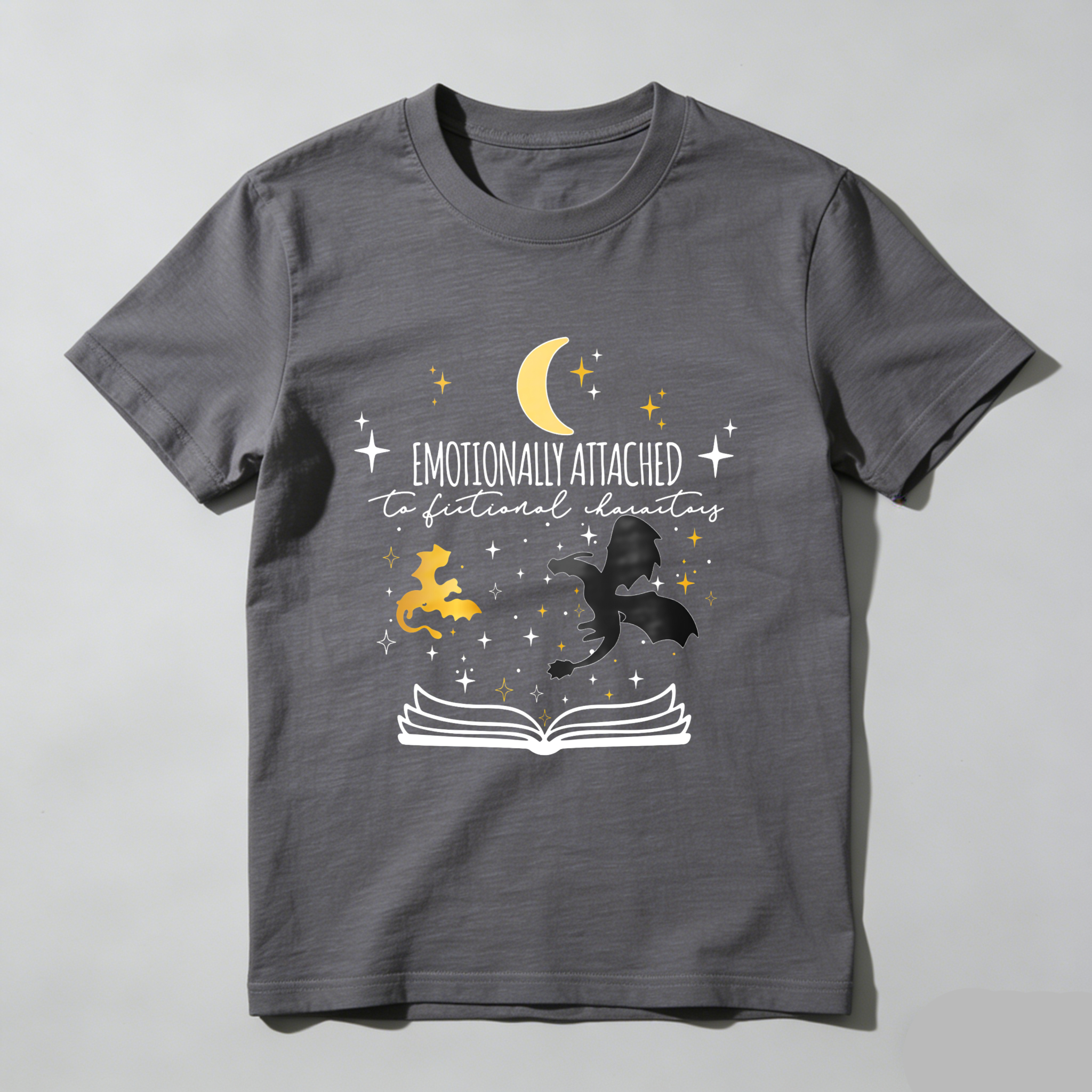 Wardrobecart Emotionally Attached To Fictional Characters Tshirt