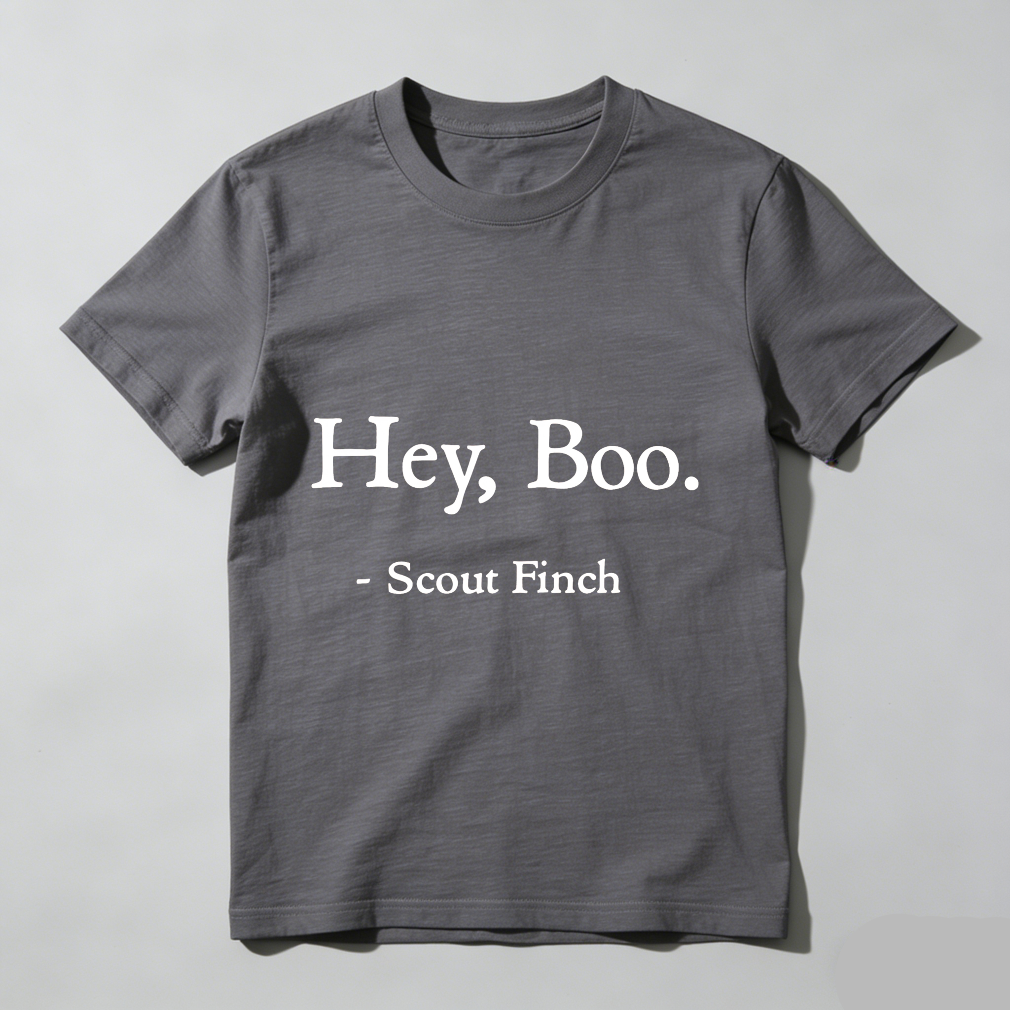 Wardrobecart Hey Boo Scout Finch Tshirt