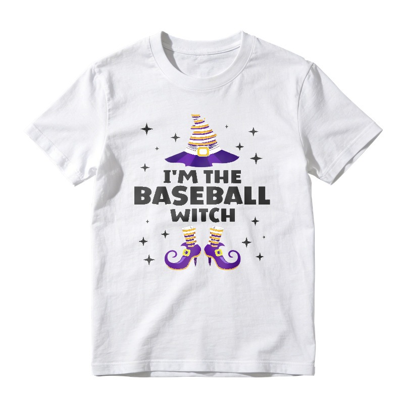 I'm The Baseball Witch Halloween Funny Quote Unisex Classic T-shirt