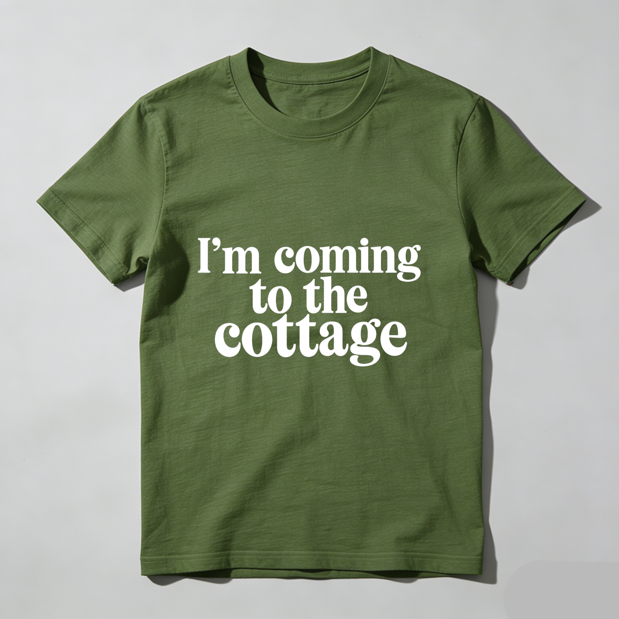Wardrobecart I'm Coming To The Cottage Tshirt