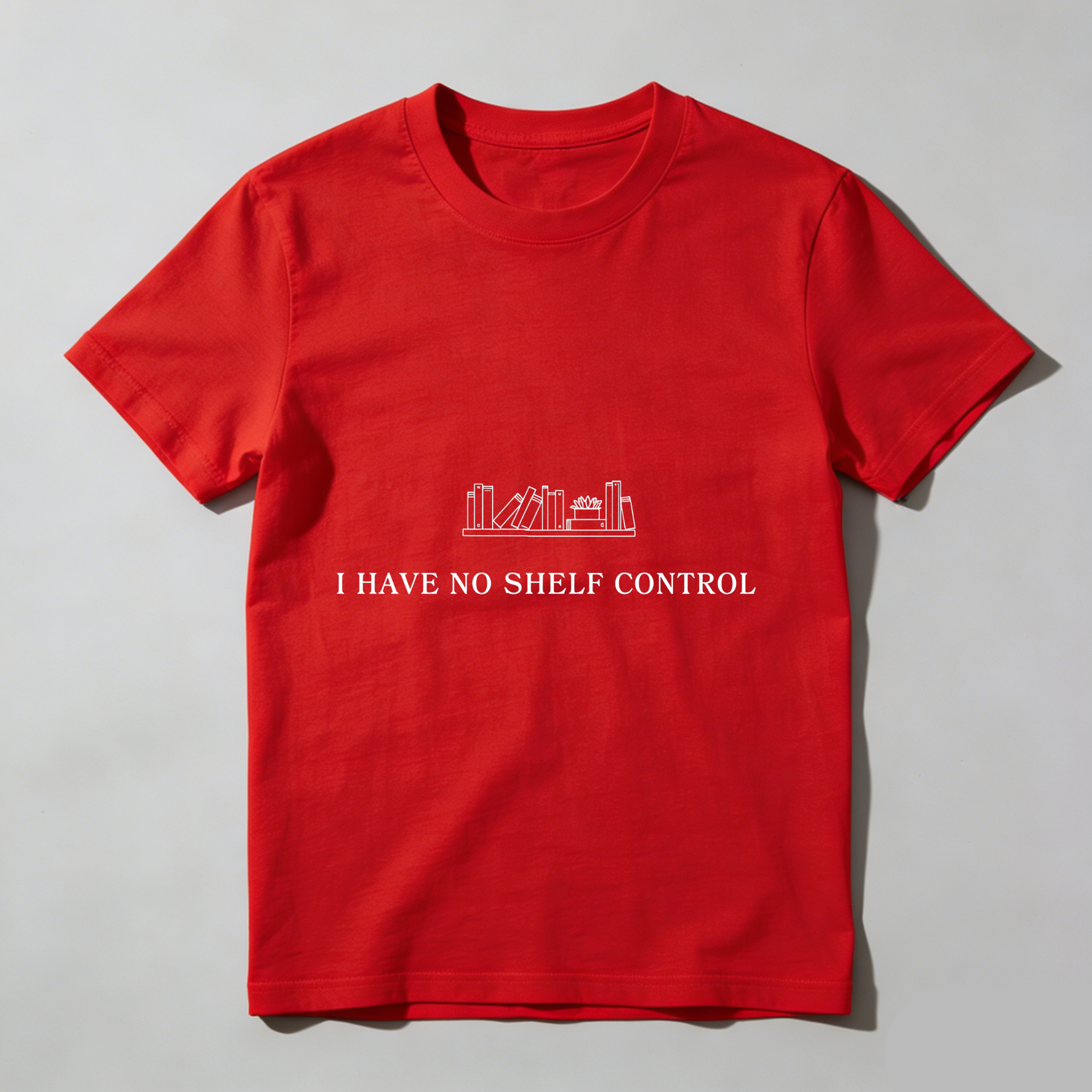 Wardrobecart Bookshelf I Have No Shelf Control Unisex Classic T-shirt