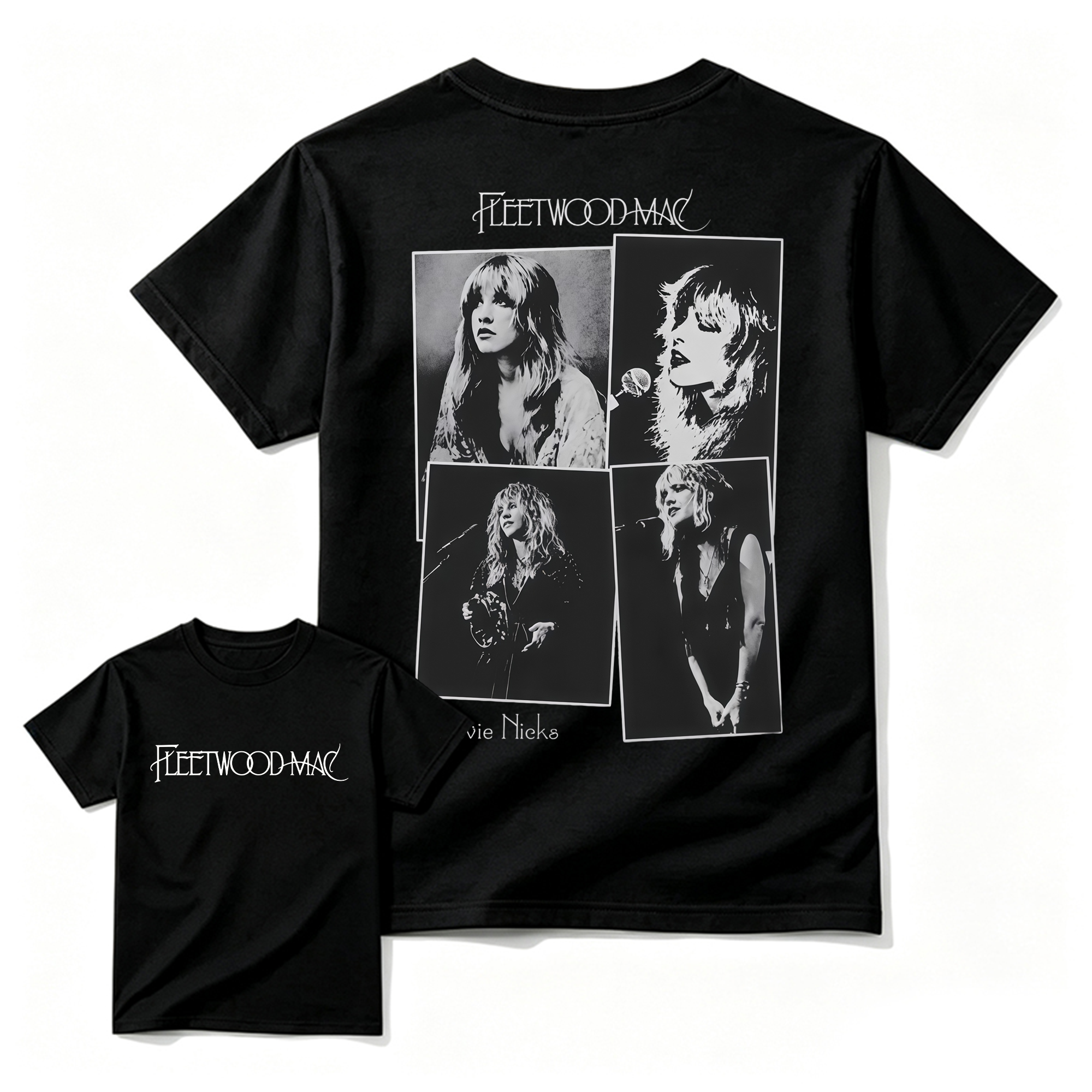 Fleetw00d Mac Rock Band Retro Music Tee, Rock Music Lover Shirt