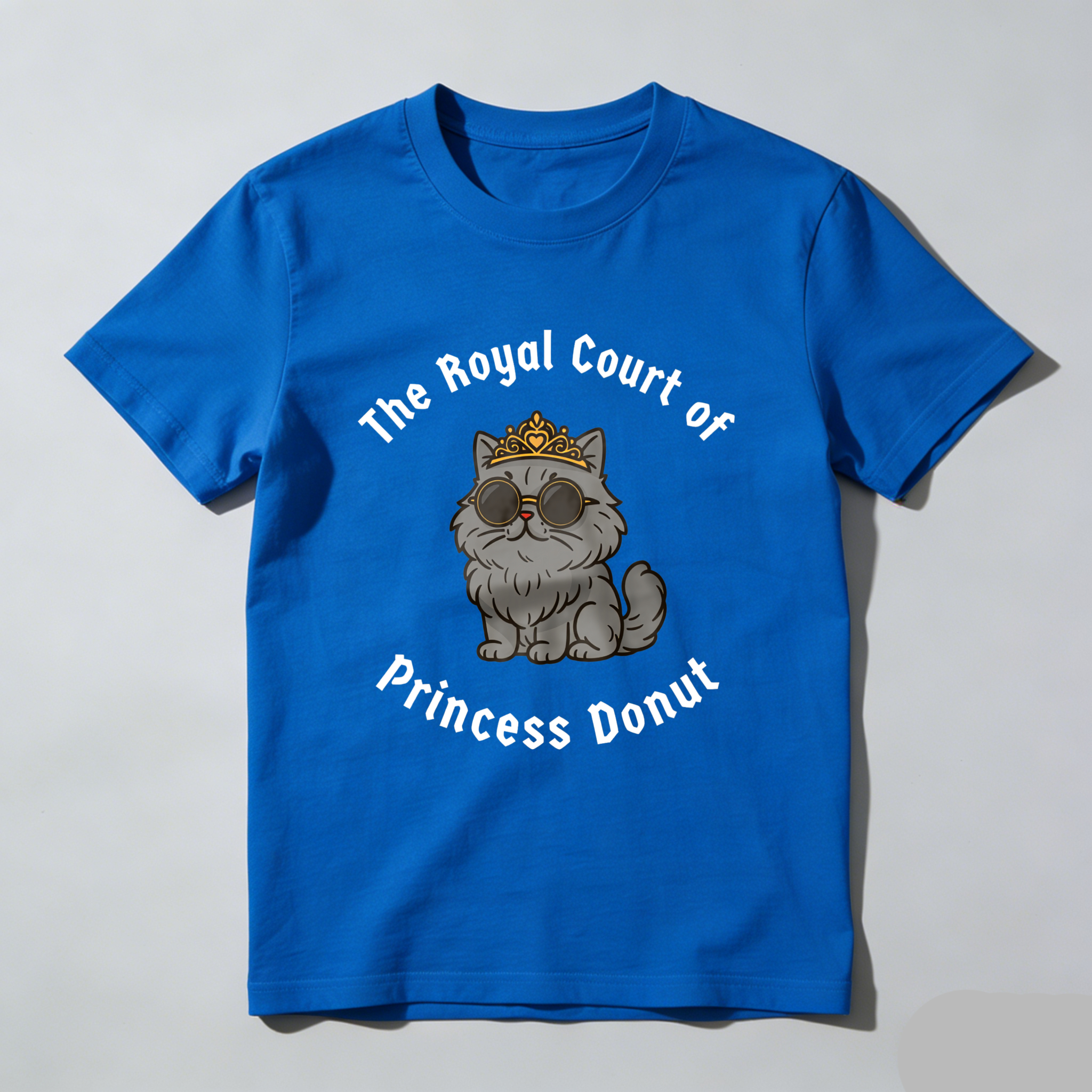 Wardrobecart The Royal Court Of Princess Donut Cat Tshirt