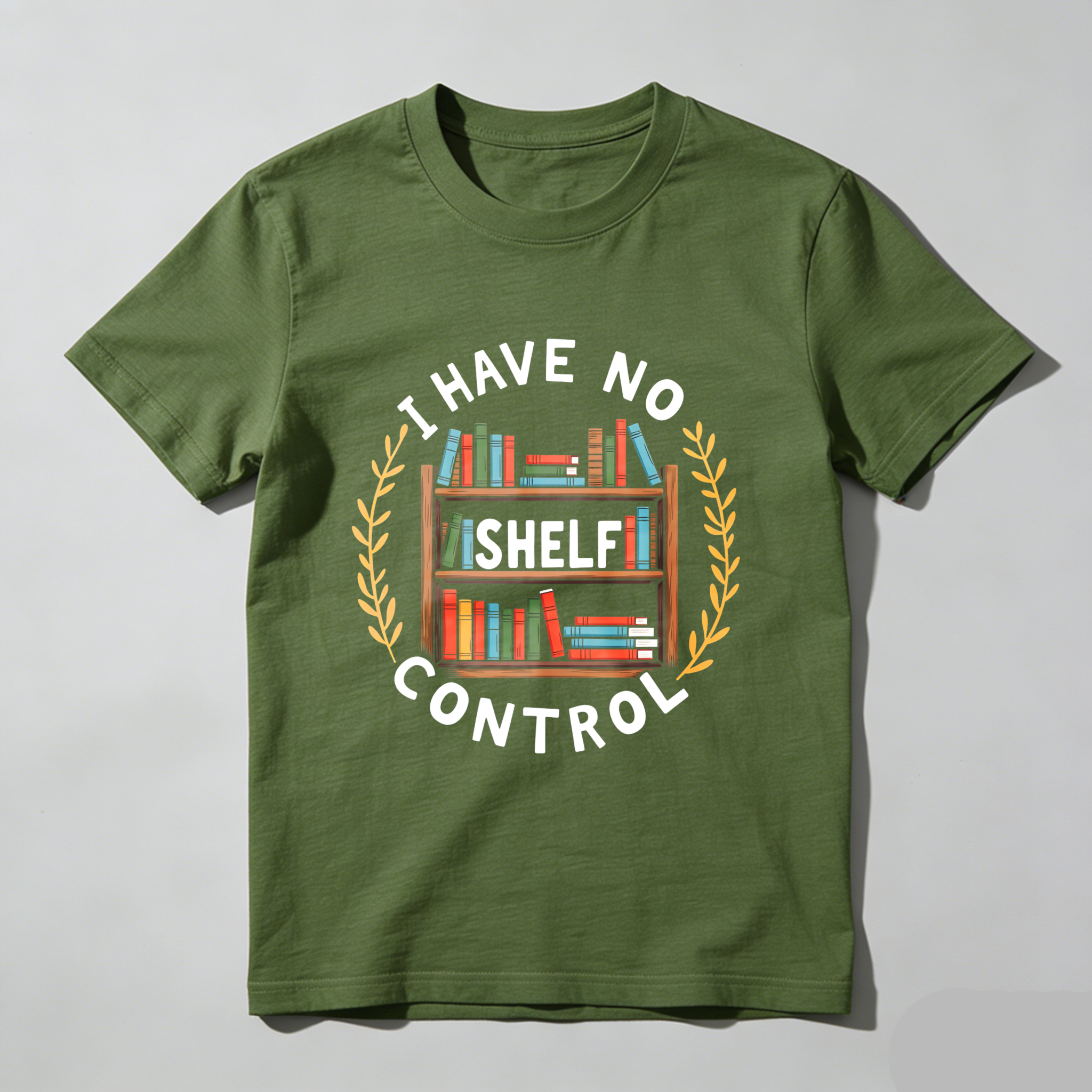 Wardrobecart I Have No Shelf Control Bookshelf Design Unisex Classic T-shirt