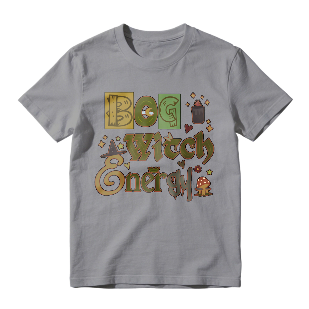 Bog Witch Energy, Mushroom And Magic Graphic, Unisex Classic T-shirt