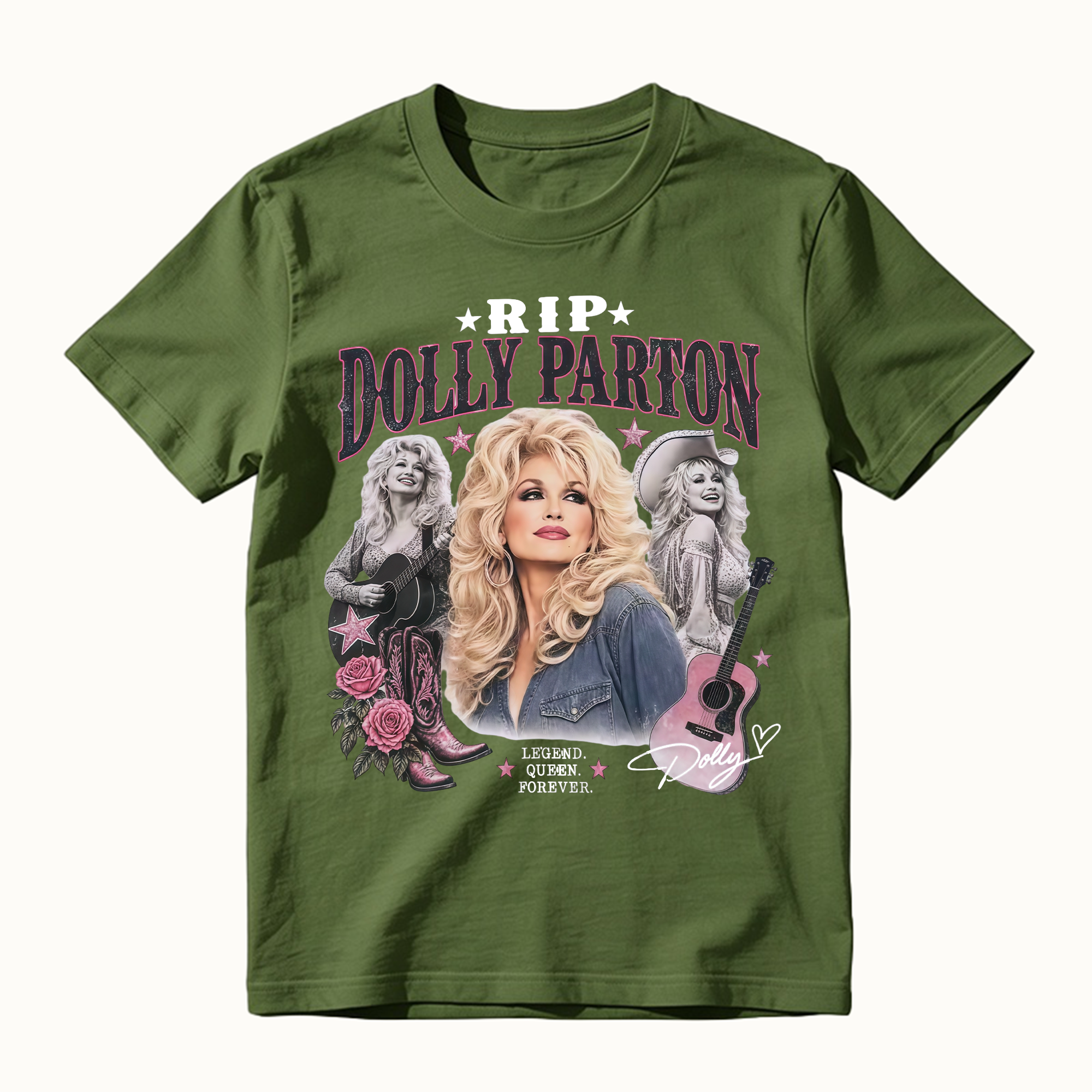 Country Music Legend Tribute Tee