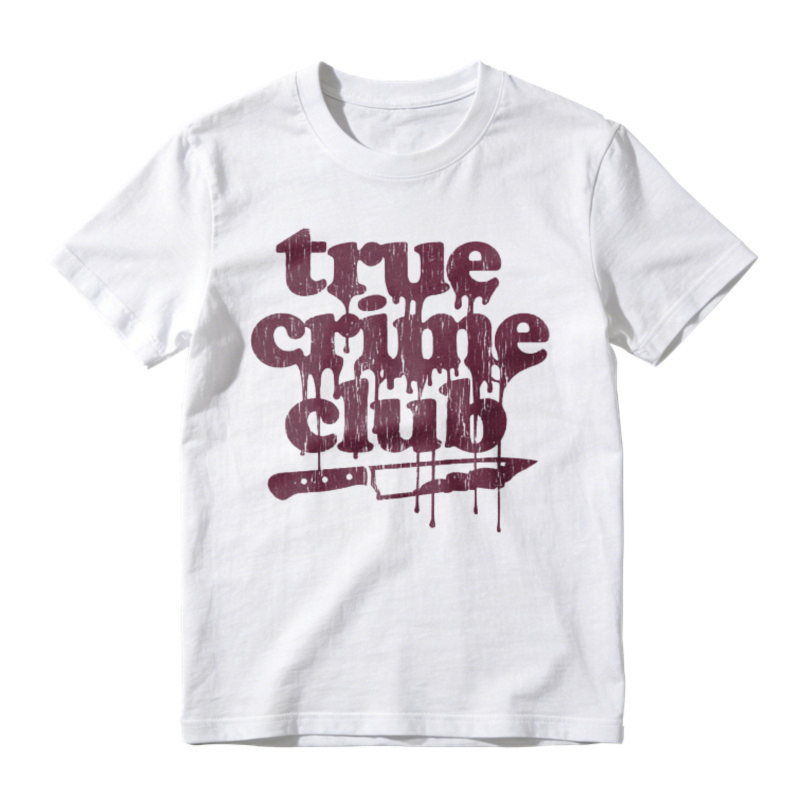 True Crime Club Graphic T-shirt