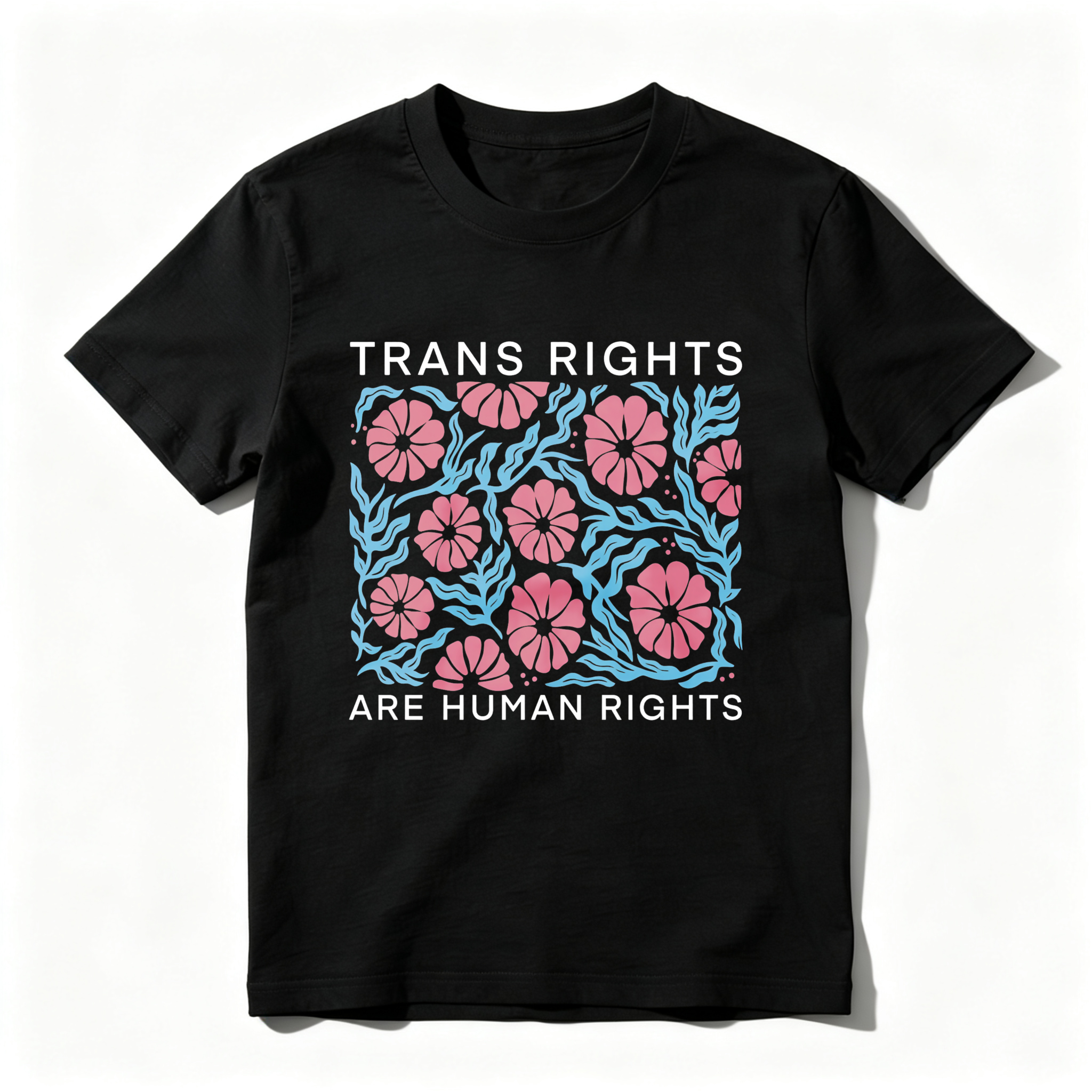 Wardrobecart Trans Rights Are Human Rights Tshirt