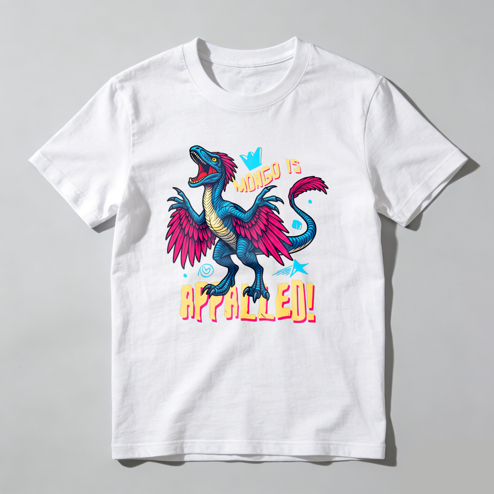 Wardrobecart Mongo Is Appalled Dragon Design tshirt