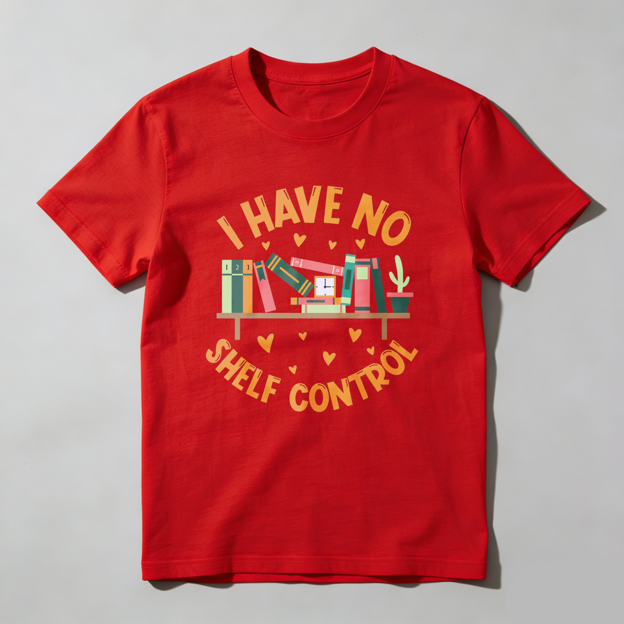 Wardrobecart I Have No Shelf Control Tshirt