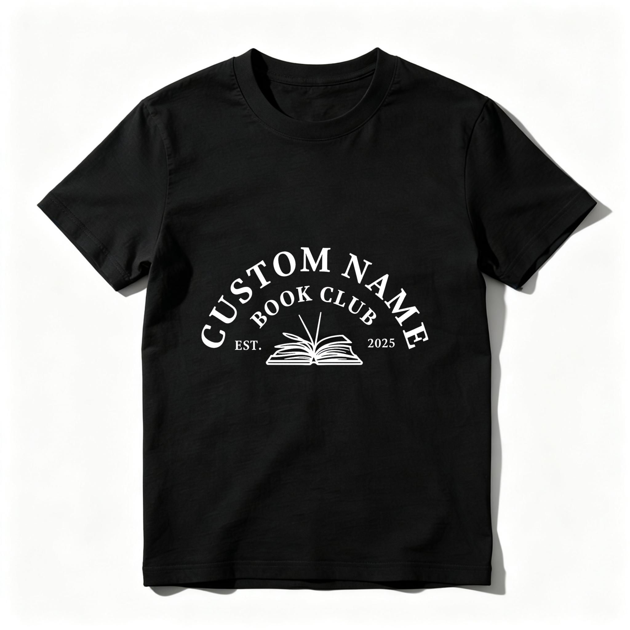 Wardrobecart Name Book Club Est 2025 Tshirt
