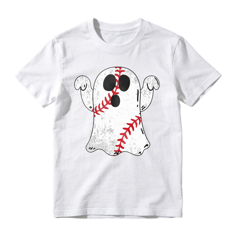 Baseball Ghost Pattern Unisex Classic T-shirt