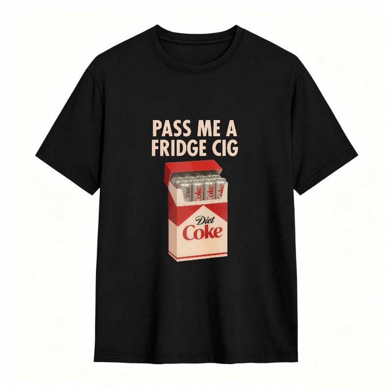 Pass Me A Fridge Cig Diet Coke Box Graphic Unisex Classic T-shirt