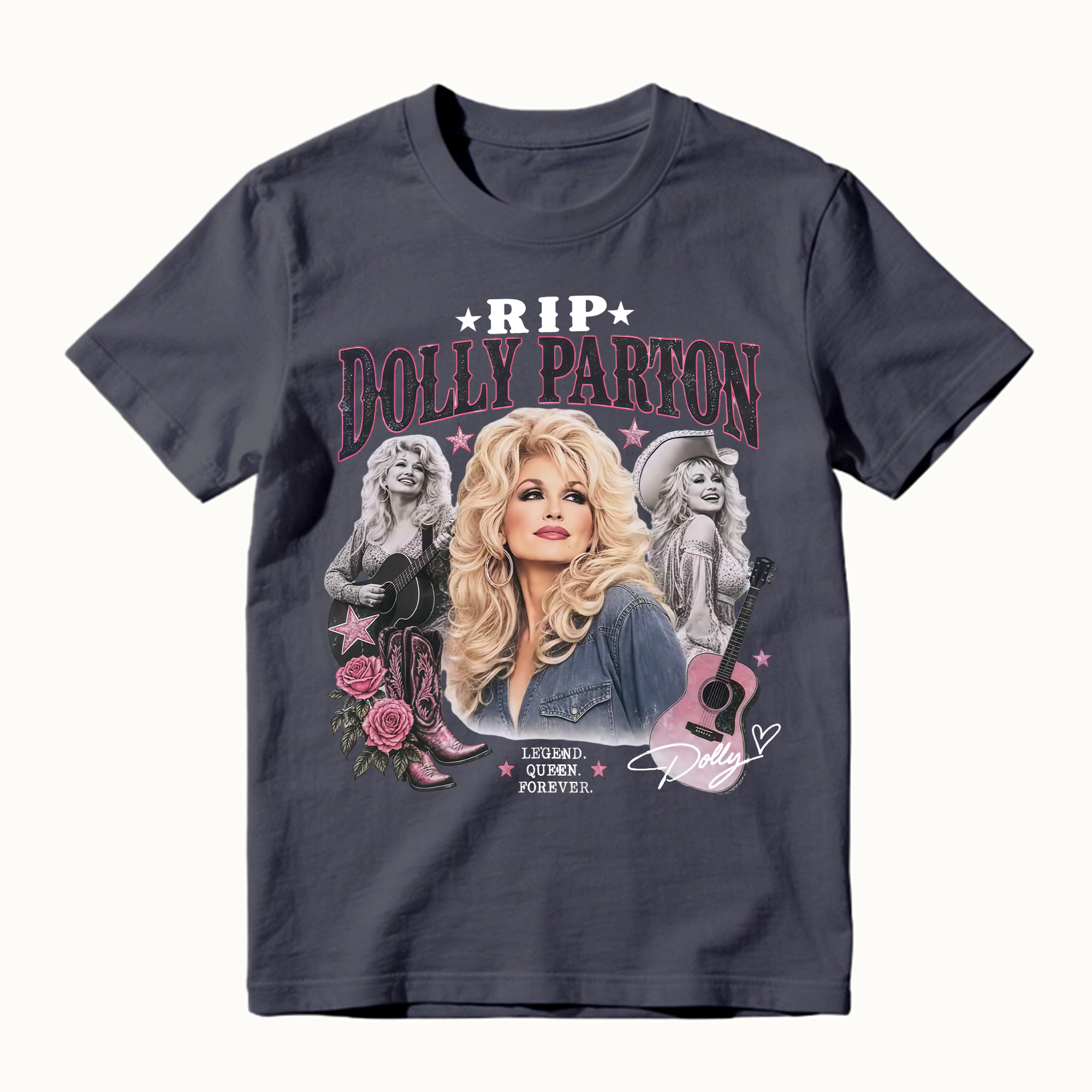 Country Music Legend Tribute Tee
