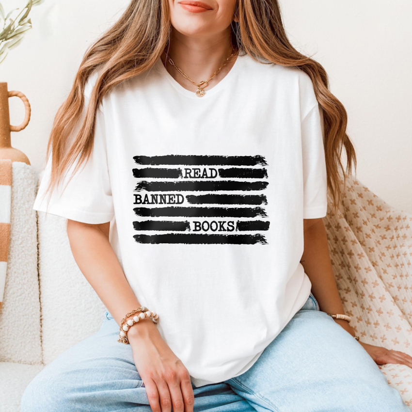 Wardrobecart Read Banned Books Tshirt