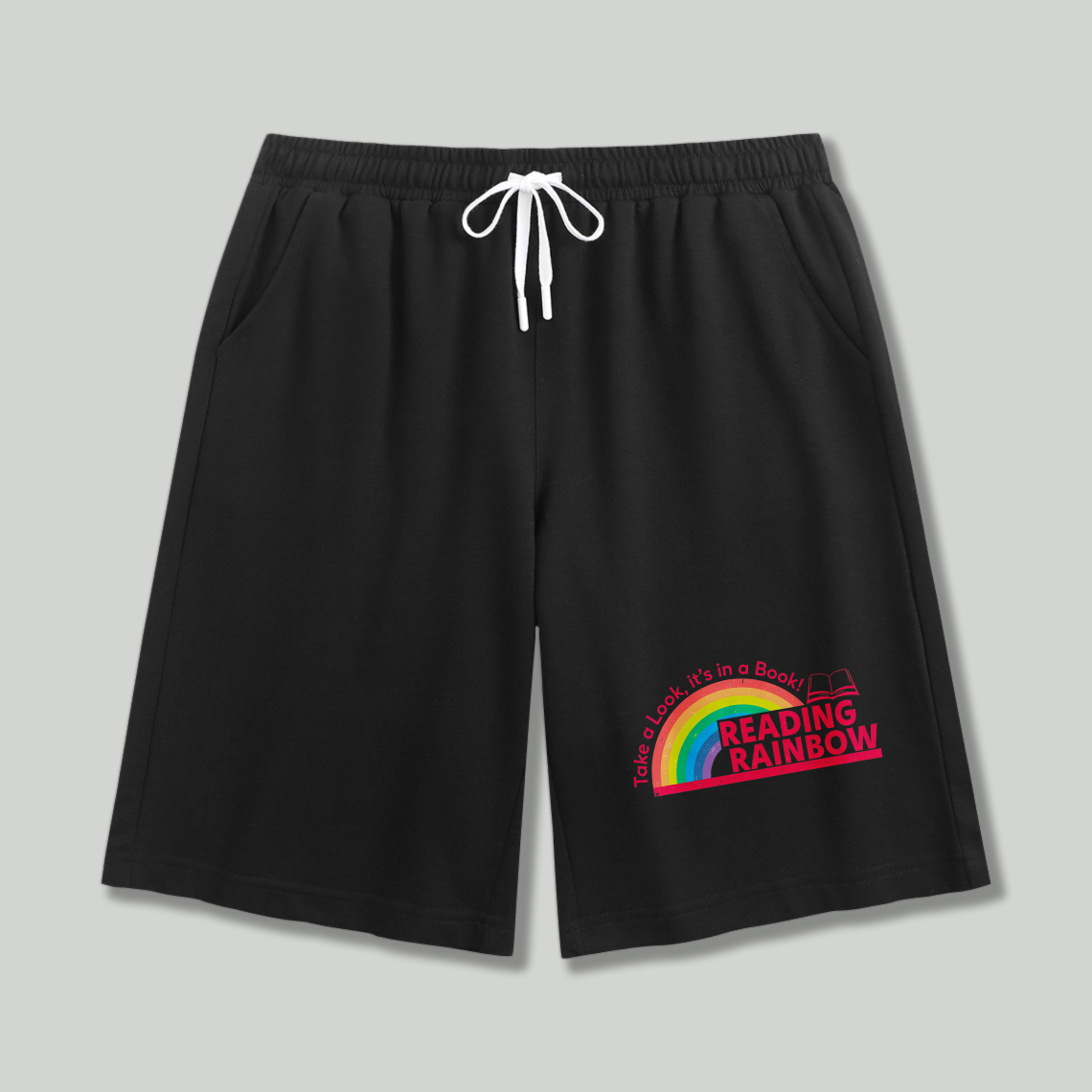Wardrobecart Reading Rainbow Logo Shorts