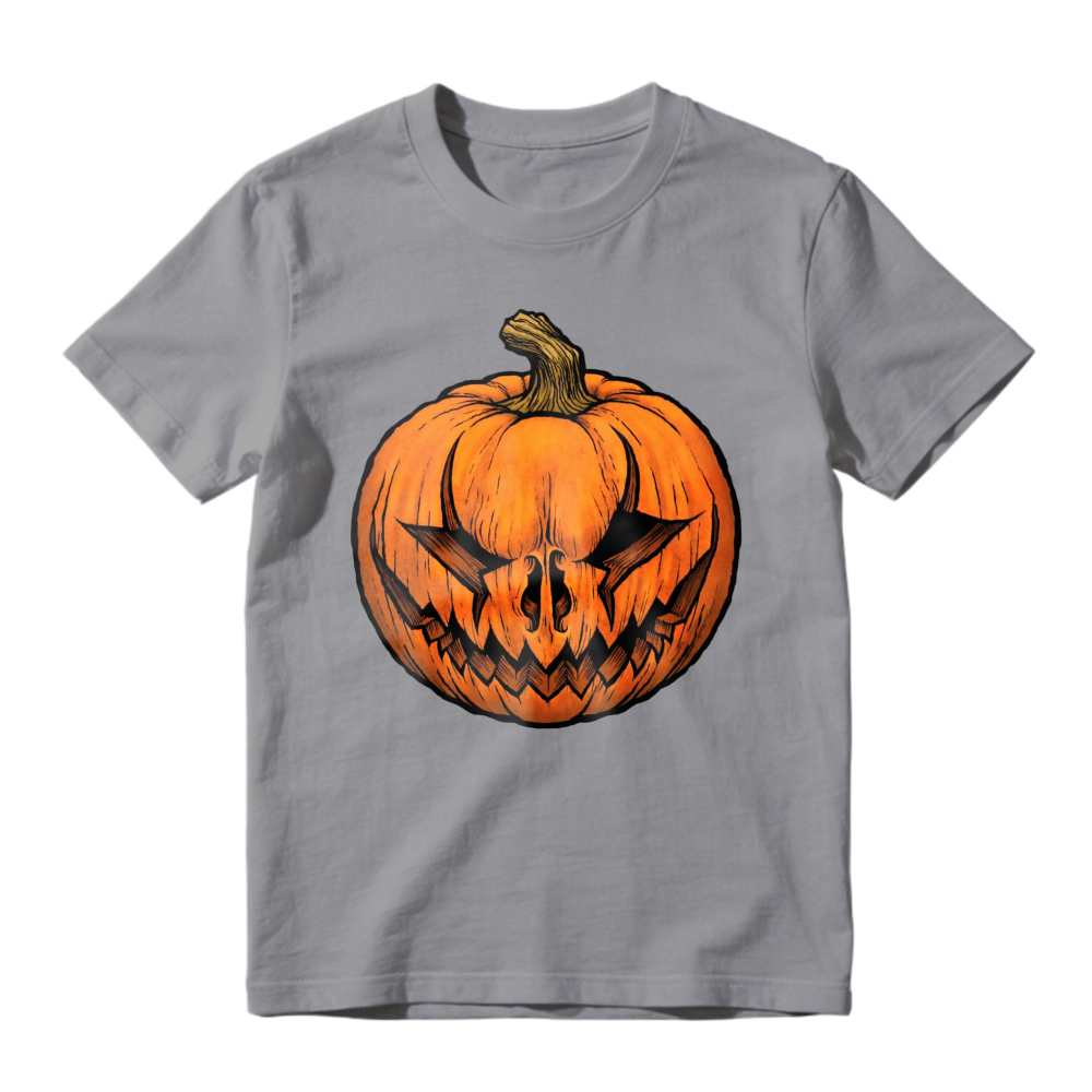 Halloween Carved Pumpkin Face, Unisex Classic T-shirt