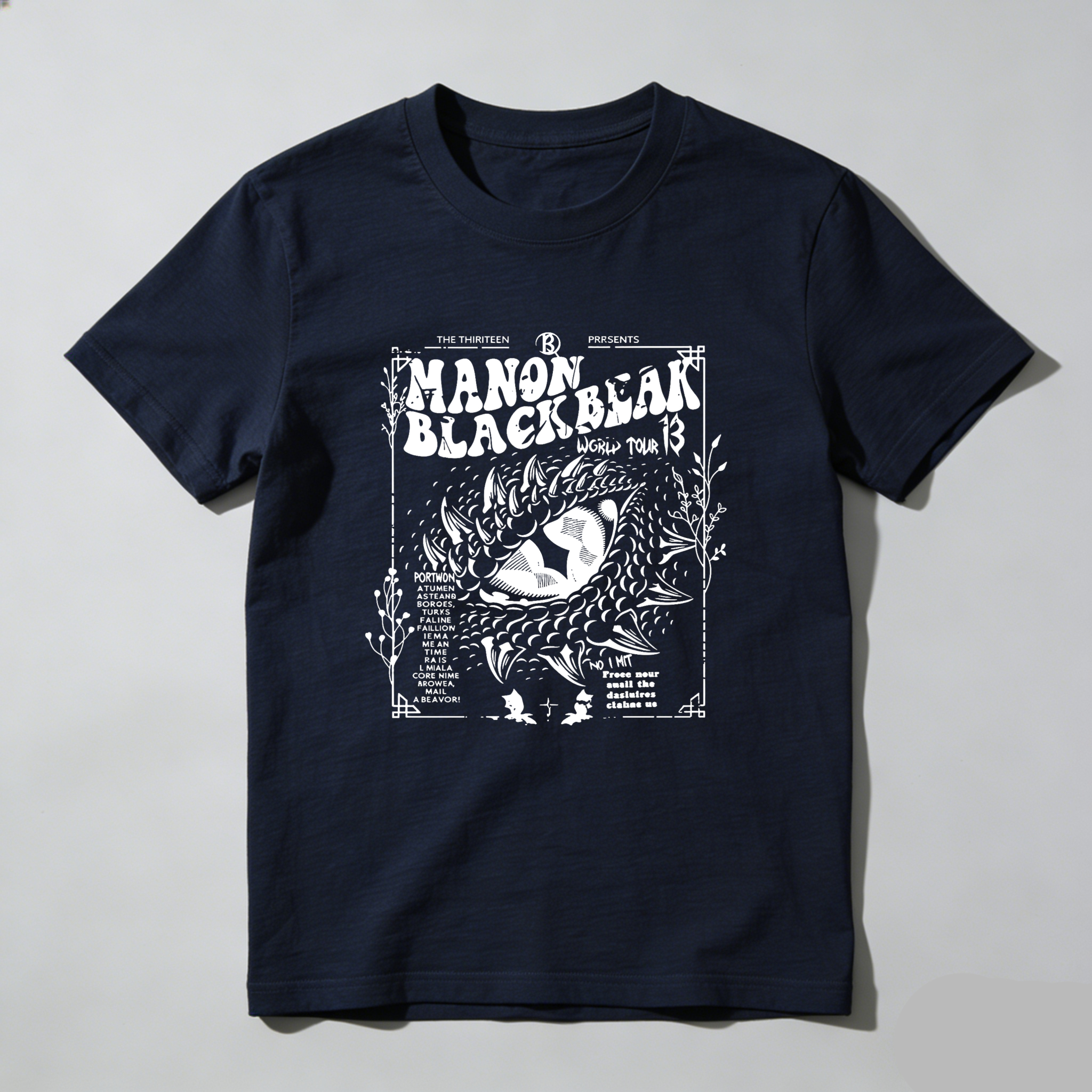 Wardrobecart Manon Blackbeak World Tour 13 Tshirt
