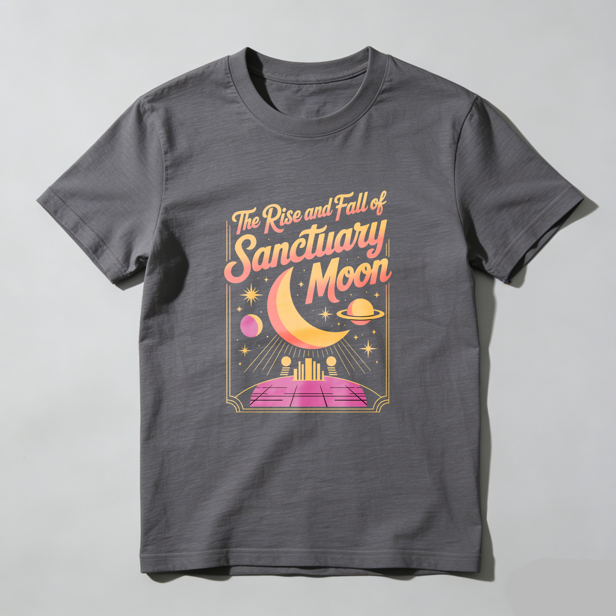 Wardrobecart The Rise And Fall Of Sanctuary Moon tshirt